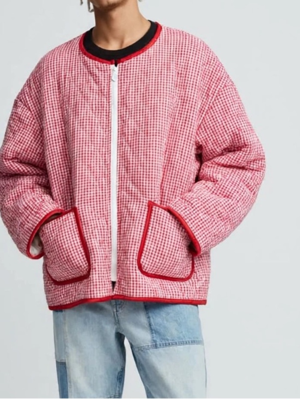 Unbranded oversized quilted jacket